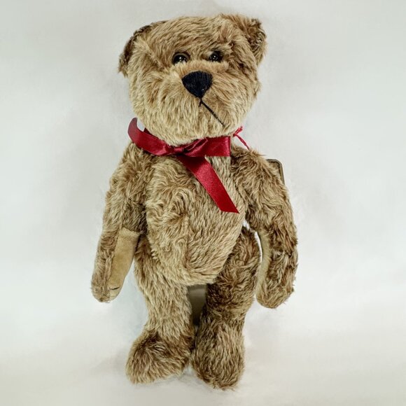 Jean Canadian Exclusive Teddy Bear Plush Stuffed Animal Boyds Fully Jointed NWT - Picture 1 of 6